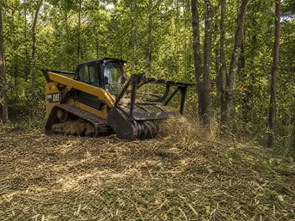 Forestry Mulching in Godfrey, IL by Wicks Land and Yard Management