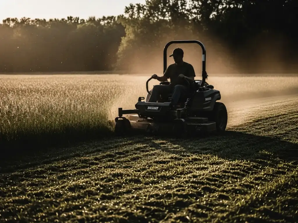 Large Property Mowing in Godfrey, IL by Wicks Land and Yard Management